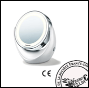 Miroir loupe éclairé LED BS49